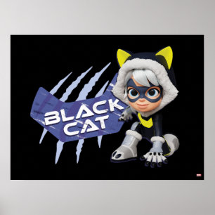 Spidey and his Amazing Friends Black Cat Poster