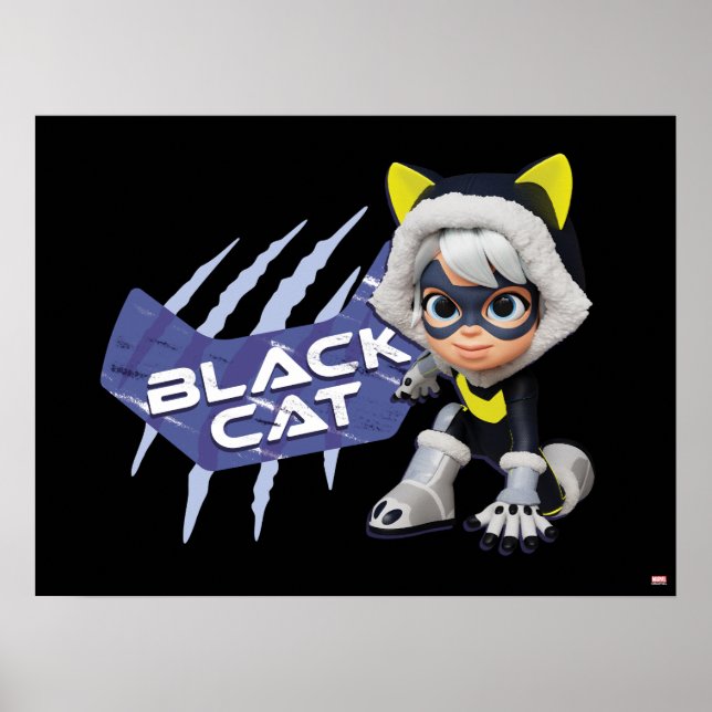 Spidey and his Amazing Friends Black Cat Poster (Front)