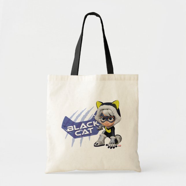 Spidey and his Amazing Friends Black Cat Tote Bag (Front)
