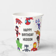 Spidey and His Amazing Friends Confetti Birthday Paper Cups