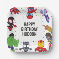 Spidey and His Amazing Friends Confetti Birthday