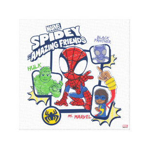 Spidey and His Amazing Friends Wall Decal