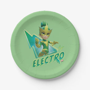 Spidey and his Amazing Friends Electro Paper Plates