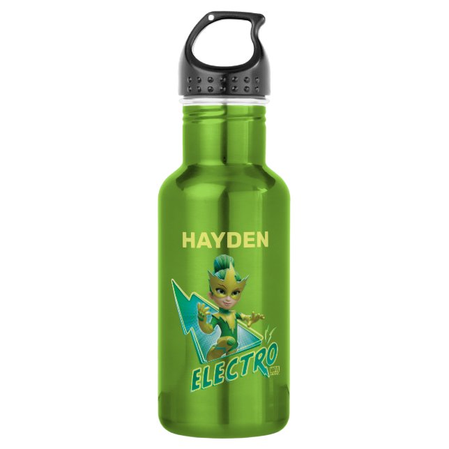 Spidey and his Amazing Friends Electro Stainless Steel Water Bottle (Front)