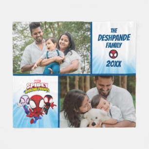 Spidey and His Amazing Friends Family Photo Fleece