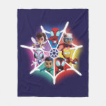 Spidey and his Amazing Friends Glowing Web Graphic Fleece Blanket