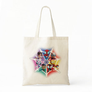 Spidey and his Amazing Friends Glowing Web Graphic Tote Bag