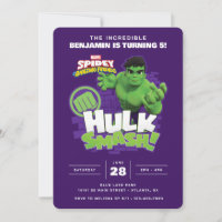 Spidey and His Amazing Friends Hulk Birthday