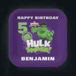 Spidey and His Amazing Friends Hulk Smash Birthday Paper Plates<br><div class="desc">Celebrate your child's Birthday with these awesome Spidey and His Amazing Friends "Hulk Smash" Birthday napkins. Personalize by adding your child's name or custom text!</div>