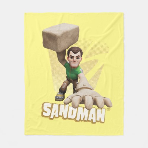 Spidey and his Amazing Friends Sandman Fleece Blanket