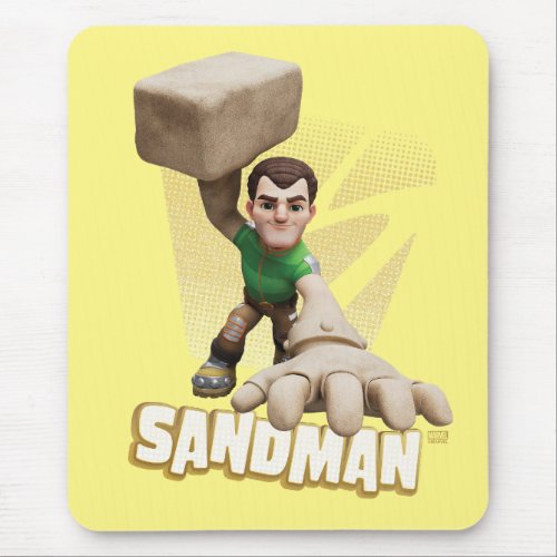 Spidey and his Amazing Friends Sandman Mouse Pad