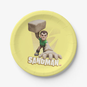 Spidey and his Amazing Friends Sandman Paper Plates