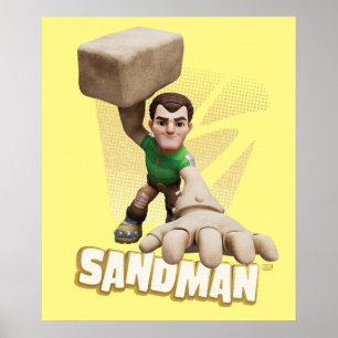 Spidey and his Amazing Friends Sandman Poster