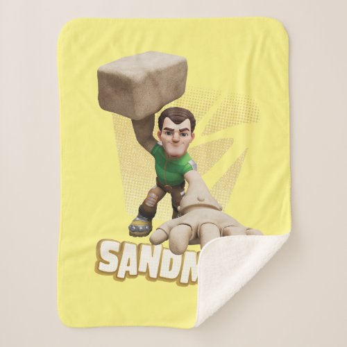 Spidey and his Amazing Friends Sandman Sherpa Blanket