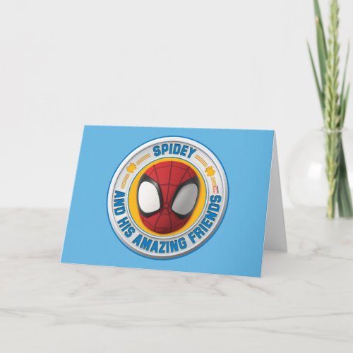Spidey and his Amazing Friends Spidey Badge Card