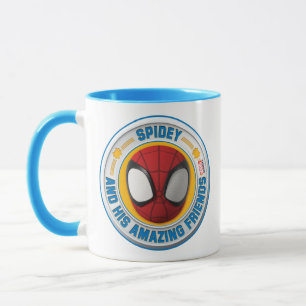 Spidey and his Amazing Friends Spidey Badge Mug