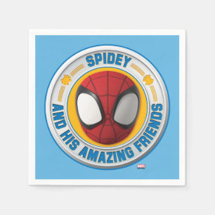 Spidey and his Amazing Friends Spidey Badge Napkins