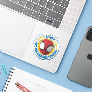 Spidey and his Amazing Friends Spidey Badge Sticker