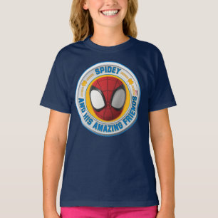 Spidey and his Amazing Friends Spidey Badge T-Shirt