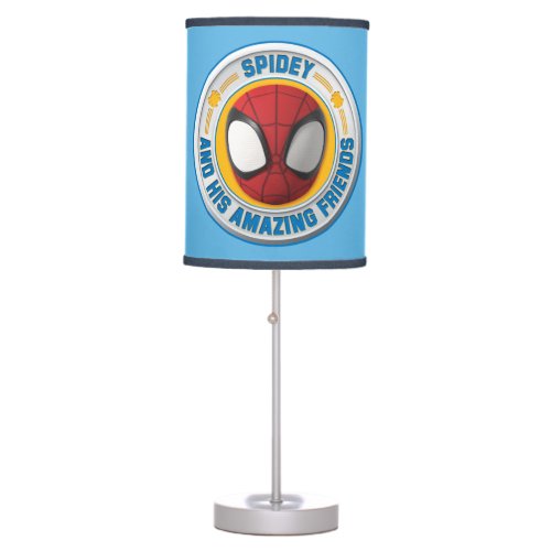 Spidey and his Amazing Friends Spidey Badge Table Lamp