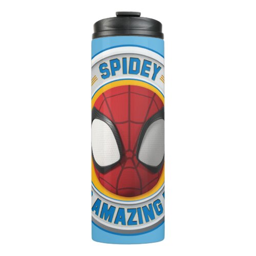 Spidey and his Amazing Friends Spidey Badge Thermal Tumbler