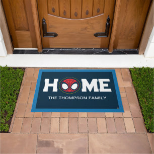 Spidey and His Amazing Friends   Spidey Icon Doormat