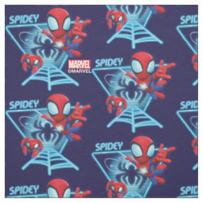 Spidey and TRACE-E Glow Webs Glow Fabric