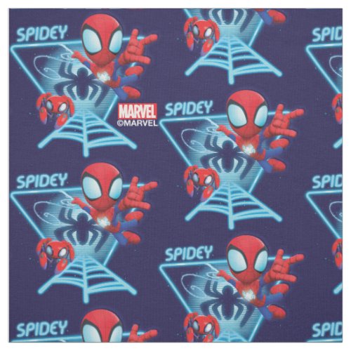 Spidey and TRACE_E Glow Webs Glow Fabric