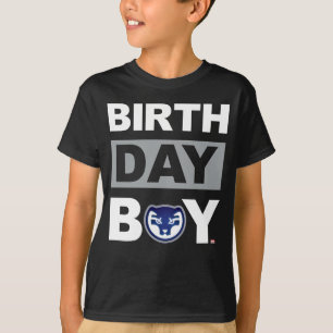 Spidey Birthday Boy Black Panther T-Shirt