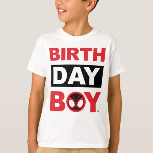 Spidey Birthday Boy Miles Morales T_Shirt