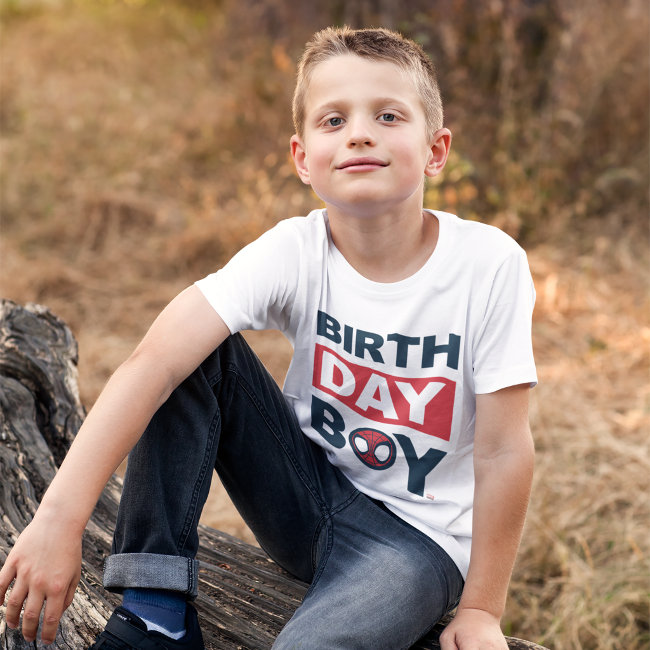 Spidey Birthday Boy T-Shirt