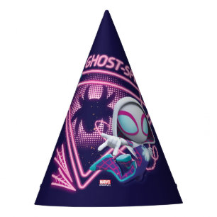 Spidey Birthday Girl Ghost-Spider Party Hat