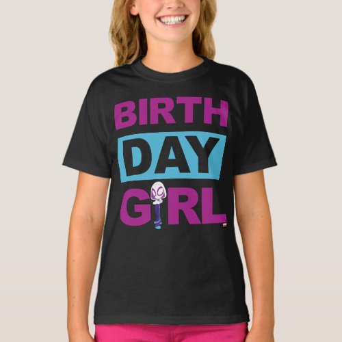 Spidey Birthday Girl Ghost_Spider T_Shirt