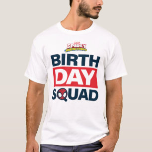 Spidey Birthday Squad T-Shirt