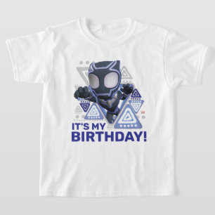 Spidey Black Panther - It's My Birthday T-Shirt