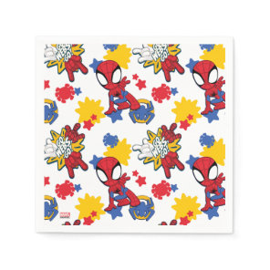 Spidey "Go-Webs,-Go!" Pattern Napkins