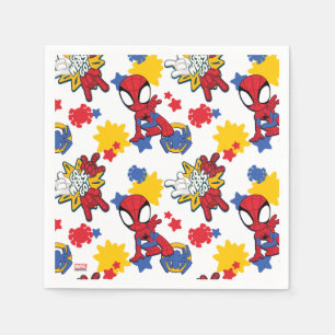 Spidey "Go-Webs,-Go!" Pattern Napkins
