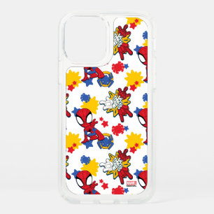 Spidey "Go-Webs,-Go!" Pattern Speck iPhone 12 Case