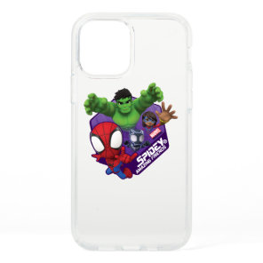 Spidey, Hulk, Ms. Marvel, & Black Panther Hexagon Speck iPhone 12 Case