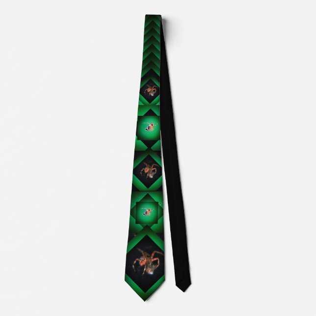 spidey kaleidoscope neck tie (Front)