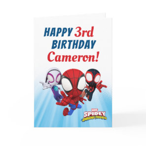 Spidey | Personalized Happy Birthday Card
