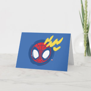 Spidey-Sense Doodle Card