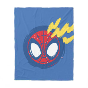 Spidey-Sense Doodle Fleece Blanket