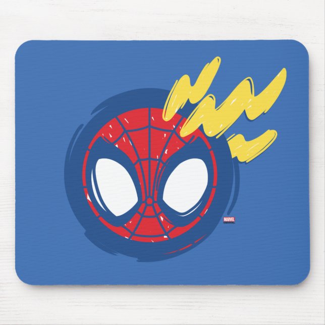 Spidey-Sense Doodle Mouse Pad (Front)