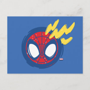 Spidey-Sense Doodle Postcard