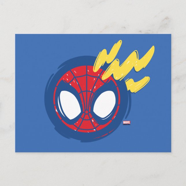 Spidey-Sense Doodle Postcard (Front)