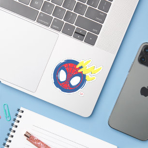 Spidey-Sense Doodle Sticker