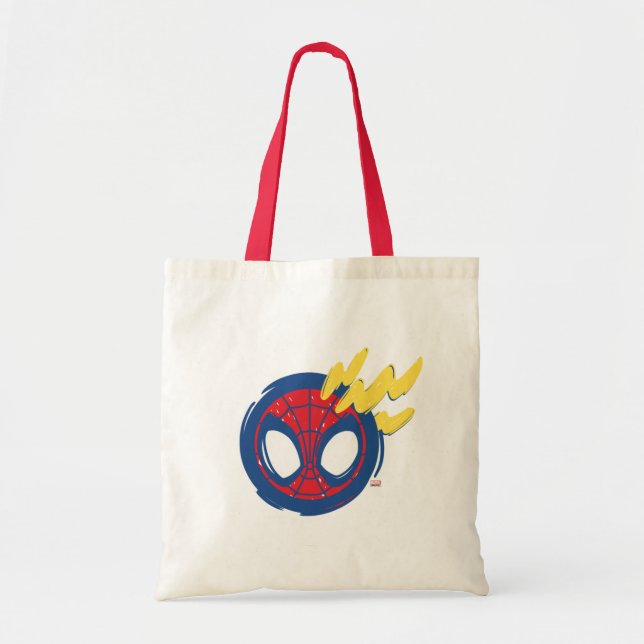 Spidey-Sense Doodle Tote Bag (Front)