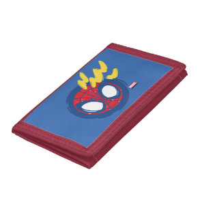 Spidey-Sense Doodle Tri-fold Wallet