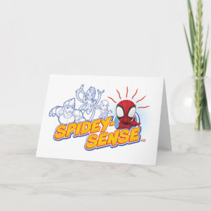 Spidey-Sense Outline Graphic Card